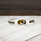 Fan Frenzy Gifts University of Missouri Tigers Silicone Bracelet